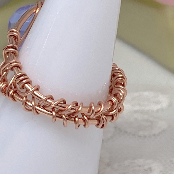 Handmade copper ring - Picture 4 of 6